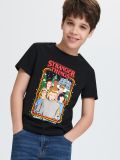 T-shirt Stranger Things - nero - SINSAY - small1