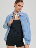 Džínová bunda - modrá - SINSAY - small8