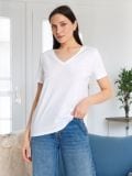LADIES` T-SHIRT - bijelo - SINSAY - small1