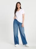 LADIES` T-SHIRT - bijelo - SINSAY - small4