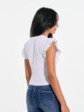 LADIES` BLOUSE - belo - SINSAY - small2