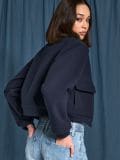 Bomber-jakk - tumesinine - SINSAY - small2