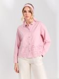 Teksajakk - roosa - SINSAY - small5