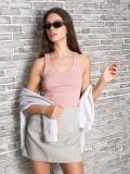 Top in cotone - rosa cipria - SINSAY - small1