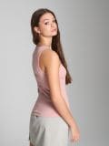 Top in cotone - rosa cipria - SINSAY - small4