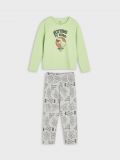 Set pijama - gri deschis - SINSAY - small2