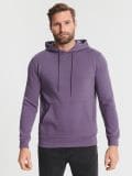Bluza z kapturem - fioletowy - SINSAY - small2