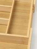 Nastavljiv bambusov kuhinjski organizator - bež - SINSAY - small2