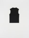 Rebrasti top - crno - SINSAY - small2