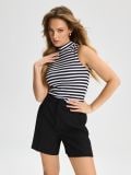Rebrast top - večbarvna - SINSAY - small1