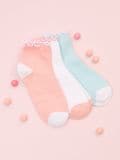 Socken, 3er-Pack - Mehrfarbig - SINSAY - small1