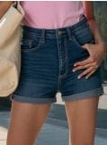 Shorts aus Denim - Navy - SINSAY - small1