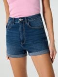 Shorts aus Denim - Navy - SINSAY - small5