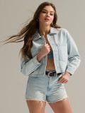 Poderani farmer šorts - plava - SINSAY - small4