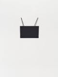 Rebrasti top - crno - SINSAY - small2