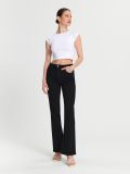 Μπλουζάκι crop top - λευκο - SINSAY - small4