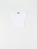 Μπλουζάκι crop top - λευκο - SINSAY - small5