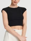 LADIES` T-SHIRT - crno - SINSAY - small1