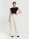 LADIES` T-SHIRT - crno - SINSAY - small4