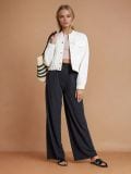 Jakna z viskozo - krema - SINSAY - small3