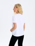 LADIES` T-SHIRT - valge - SINSAY - small3