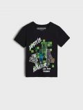 Set pijama Minecraft - negru - SINSAY - small3