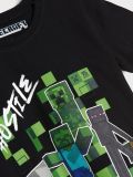 Set pijama Minecraft - negru - SINSAY - small5