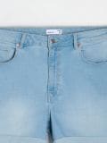 Джинсові шорти mom fit - синій - SINSAY - small9