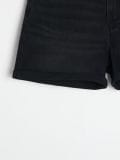 Kratke hlače iz džinsa mom fit - črna - SINSAY - small15