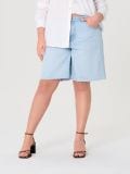 Teksas šorc s visokim strukom PLUS SIZE - plava - SINSAY - small5