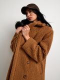 Teddy kaput - zlatno braon - SINSAY - small6