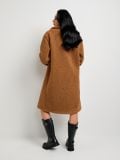 Teddy kaput - zlatno braon - SINSAY - small8