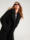 Cappotto teddy - nero - SINSAY - small1