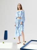 Bluza otvorenih ramena - šareno - SINSAY - small2