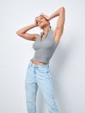 Mom fit farmerke - plava - SINSAY - small11