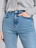 Jeansy mom fit - niebieski - SINSAY - small5