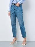 Τζιν mom fit - μπλε τζιν - SINSAY - small5