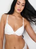 Pitsiline push-up rinnahoidja - valge - SINSAY - small2