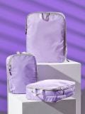 Organizers for suitcase 3 pack - violet - SINSAY - small1