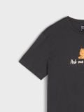Majica kratkih rukava s printom Garfield - srednjesivo - SINSAY - small9