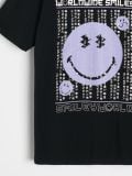 Majica SmileyWorld® - črna - SINSAY - small15