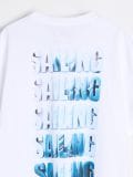 Trükisega T-särk - valge - SINSAY - small17