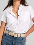 Srajca s kratkimi rokavi - bela - SINSAY - small3