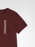 Majica z napisom - karmin - SINSAY - small8