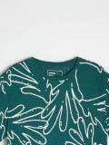Majica sa dekorativnim printom - green spruce - SINSAY - small9