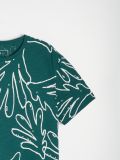 Majica sa dekorativnim printom - green spruce - SINSAY - small11