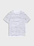 Triibuline T-särk - valge - SINSAY - small5