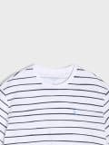 Triibuline T-särk - valge - SINSAY - small8