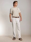 T-shirt a righe - beige - SINSAY - small4