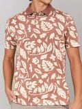 Polo majica sa šarom - karmin - SINSAY - small1